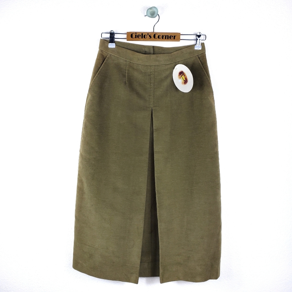 Christopher Dawes VTG Green Skirt NWT 28